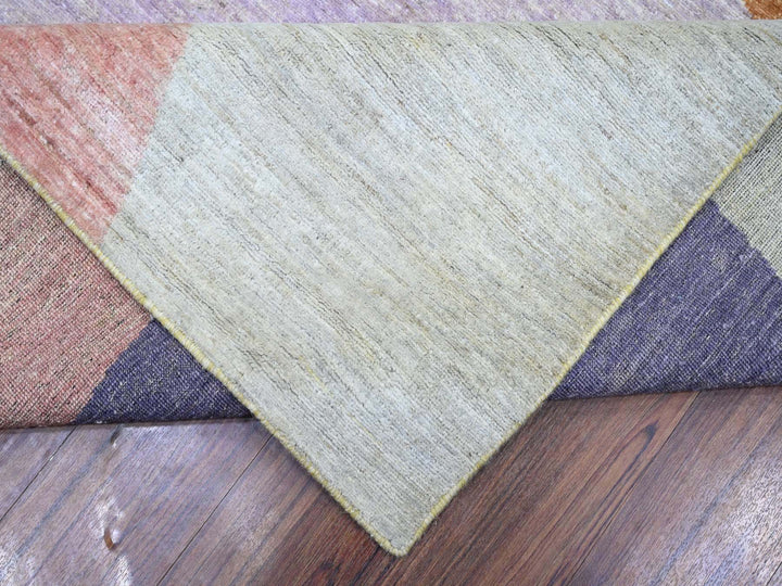 10'0" x 13'9" New Hand Knotted Multicolored Wool Rectangle Oriental Rug - MOA10274288