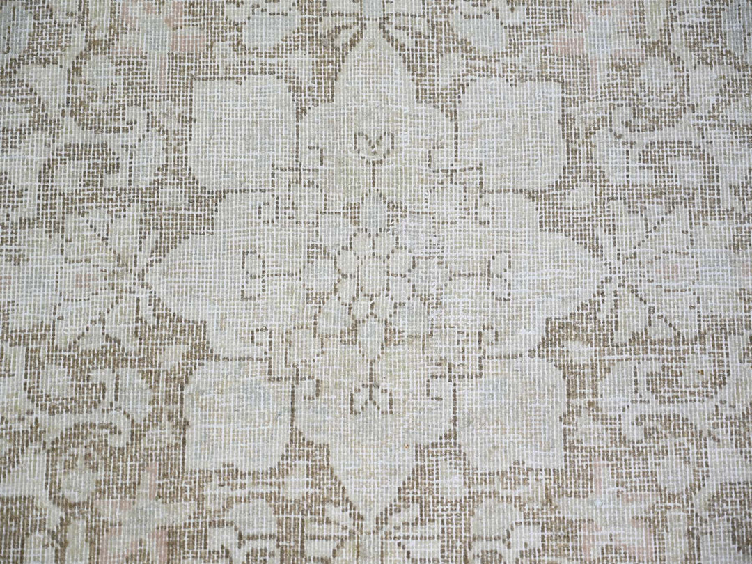 7'8" x 10'6" Vintage Hand Knotted Overdyed Wool Rectangle Oriental Rug - MOA10274477