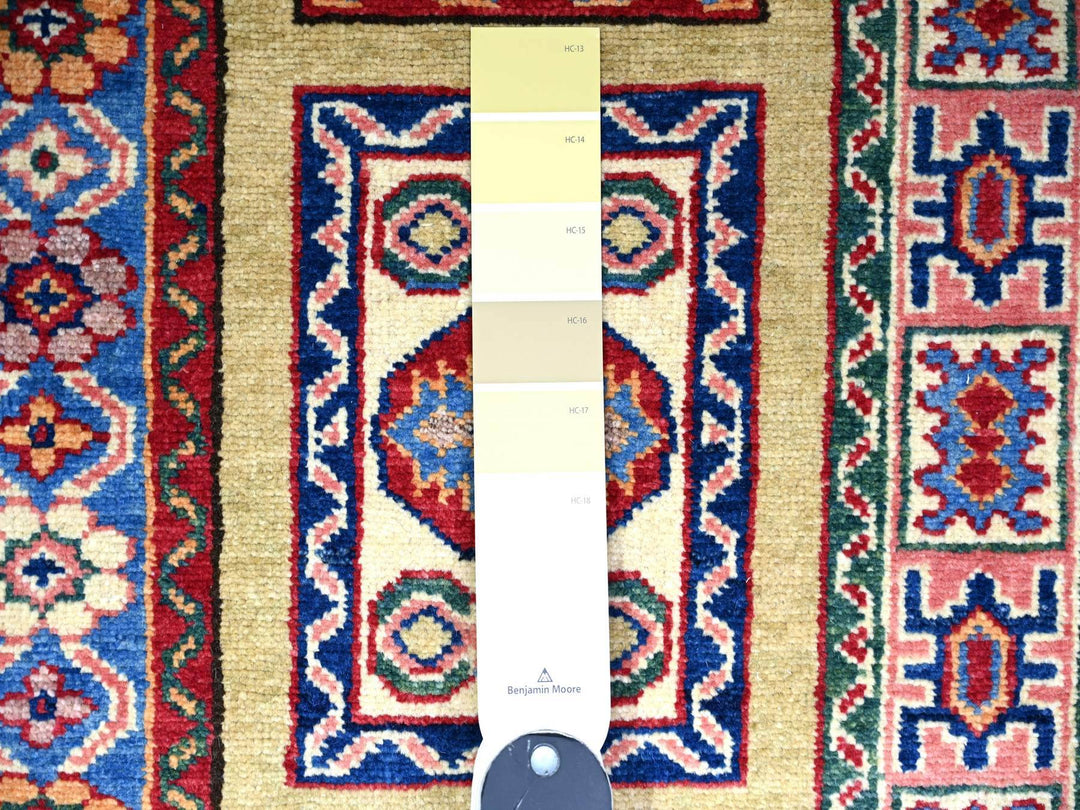 5'11" x 8'6" New Hand Knotted Brown Wool Rectangle Oriental Rug - MOA10274833
