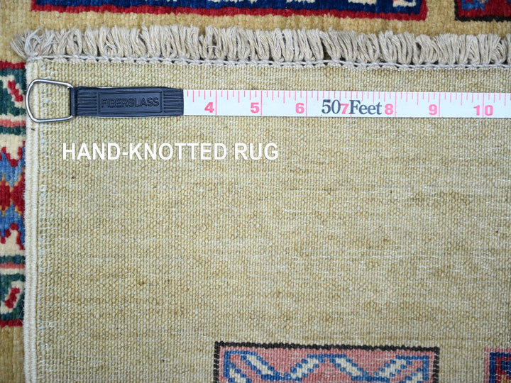 5'11" x 8'6" New Hand Knotted Brown Wool Rectangle Oriental Rug - MOA10274833