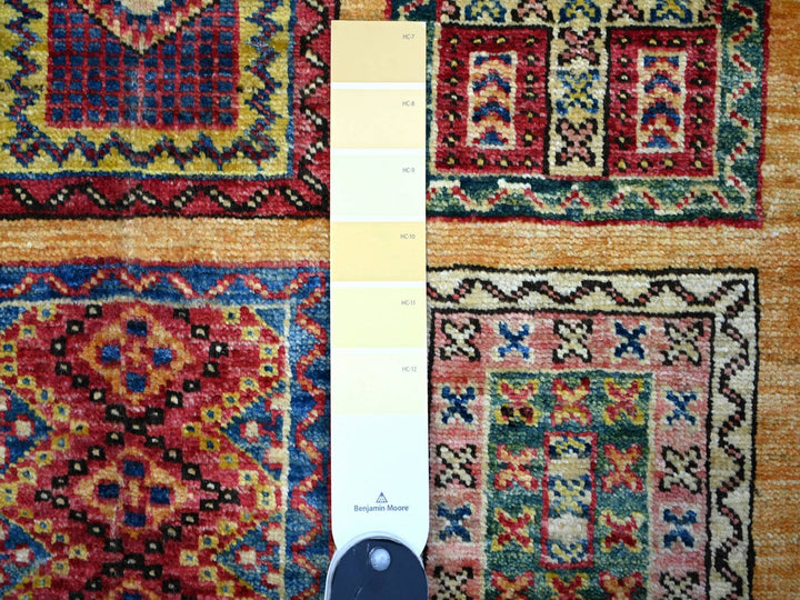 4'10" x 6'3" New Hand Knotted Brown Wool Rectangle Oriental Rug - MOA10274841
