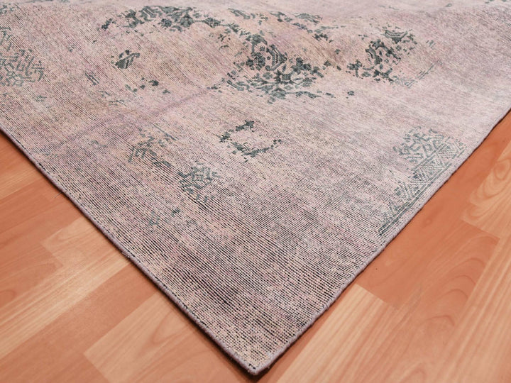 8'9" x 12'2" New Hand Knotted Pink Silk Rectangle Oriental Rug - MOA10275180