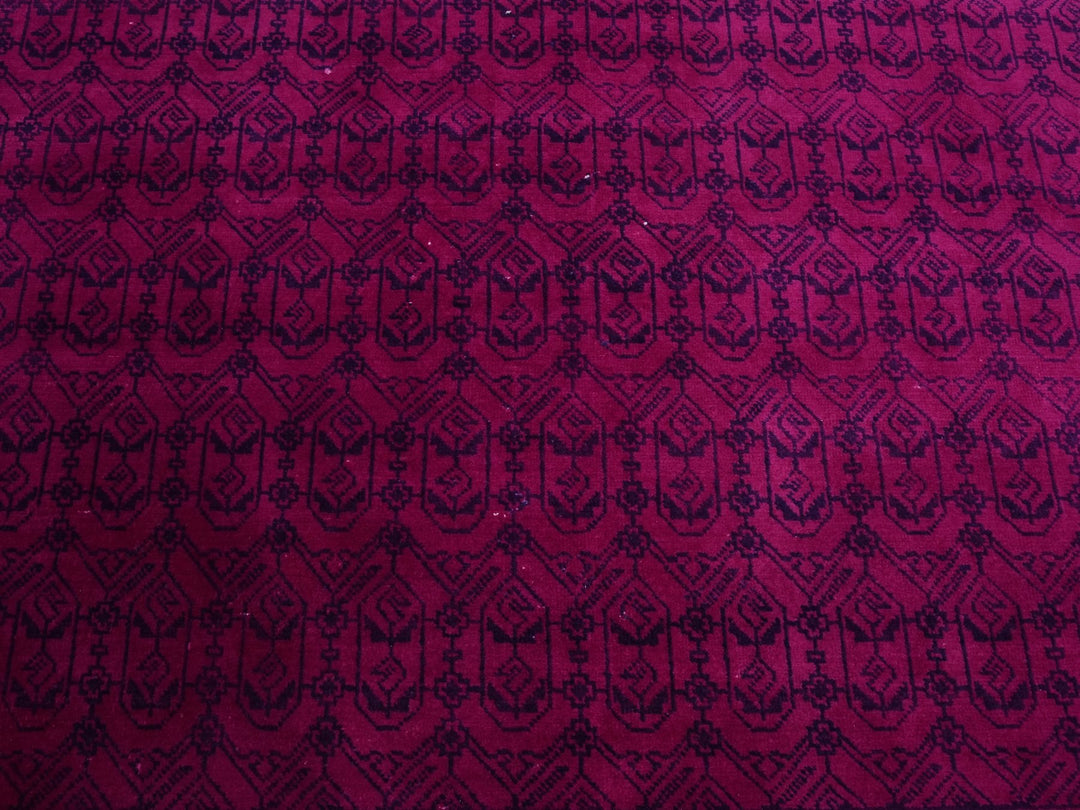 8'0" x 9'7" New Hand Knotted Overdyed Cotton Rectangle Oriental Rug - MOA10275212