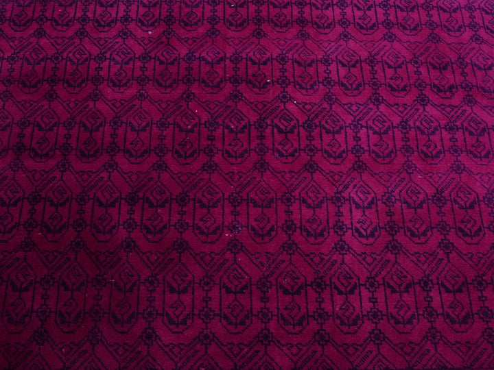 8'0" x 9'7" New Hand Knotted Overdyed Cotton Rectangle Oriental Rug - MOA10275212