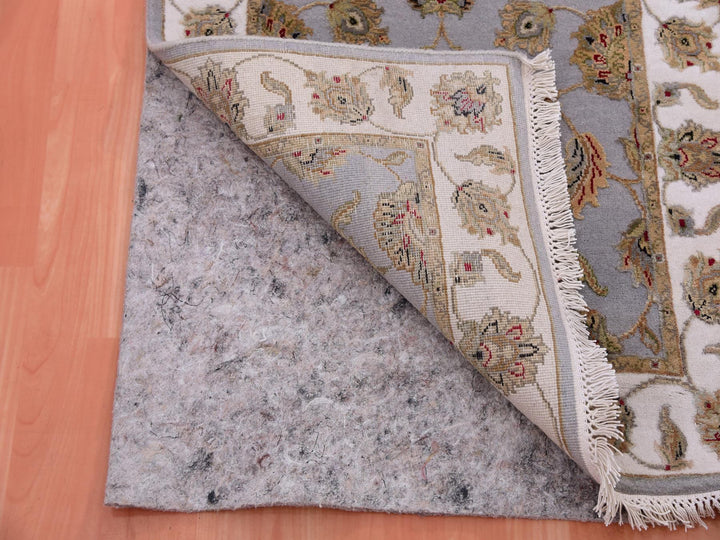 2'8" x 21'0" New Hand Knotted Blue Wool Runner Oriental Rug - MOA10275364