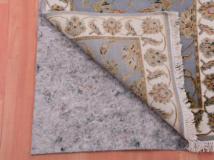 2'7" x 18'8" New Hand Knotted Blue Wool Runner Oriental Rug - MOA10275365