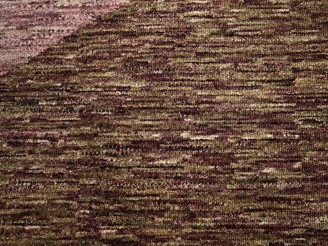 8'0" x 10'0" New Hand Knotted Multicolored Wool Rectangle Oriental Rug - MOA10275504