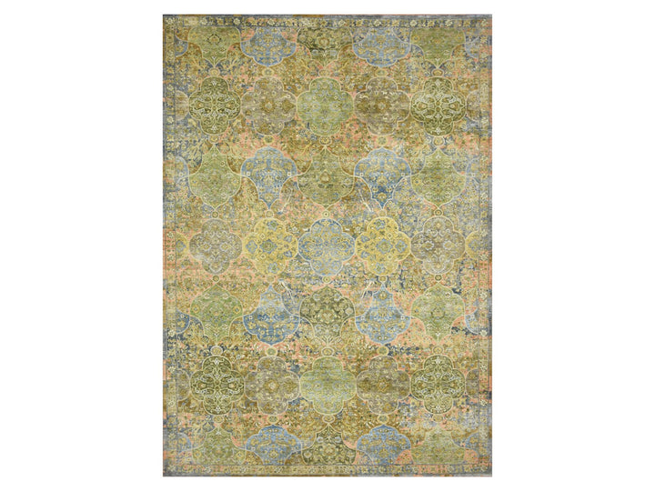 10'0" x 14'3" New Hand Knotted Green Wool Rectangle Oriental Rug - MOA10275561