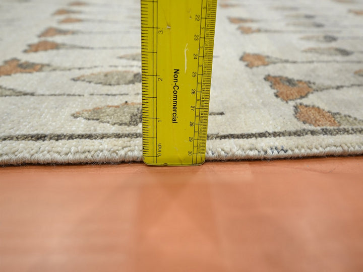 2'2" x 3'5" New Hand Knotted Brown Wool Rectangle Oriental Rug - MOA10275855