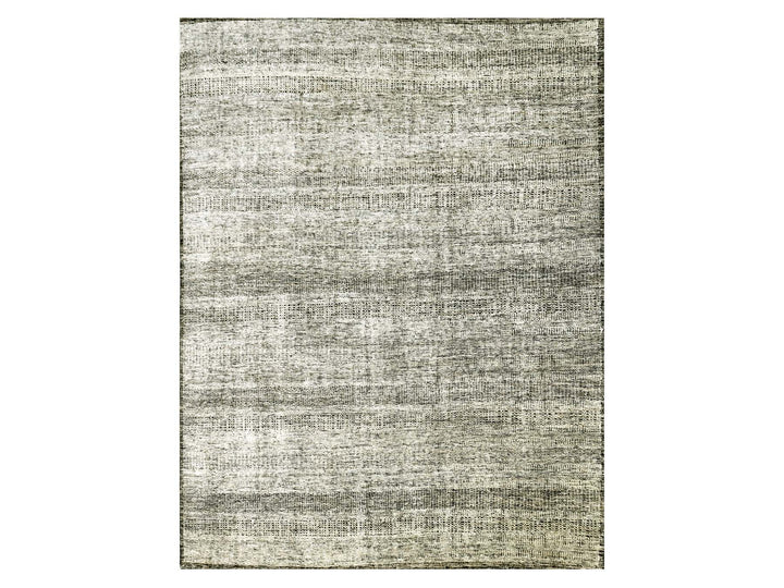 12'2" x 15'0" New Hand Knotted Black Wool Rectangle Oriental Rug - MOA10276067