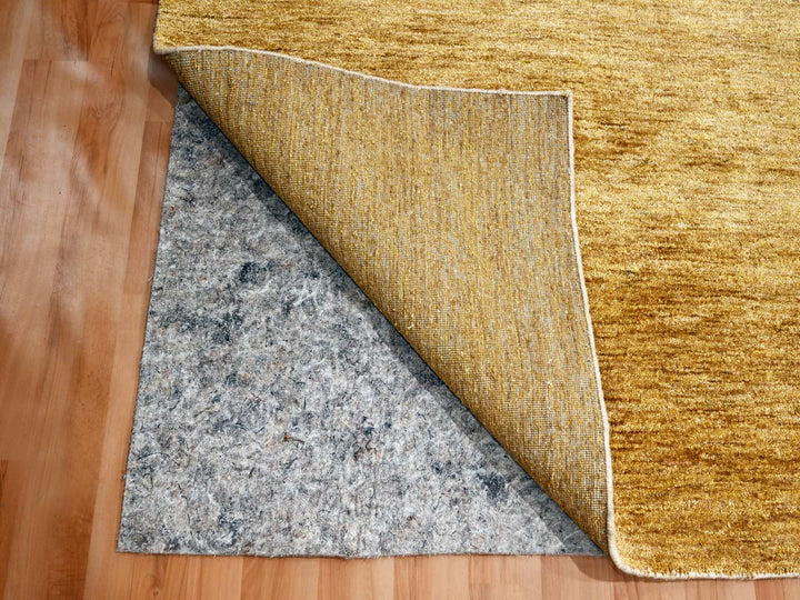 8'11" x 12'1" New Hand Knotted Brown Sari Silk Rectangle Oriental Rug - MOA10276072
