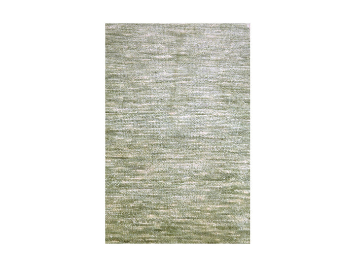 2'0" x 3'0" New Hand Knotted Green Wool Rectangle Oriental Rug - MOA10276090
