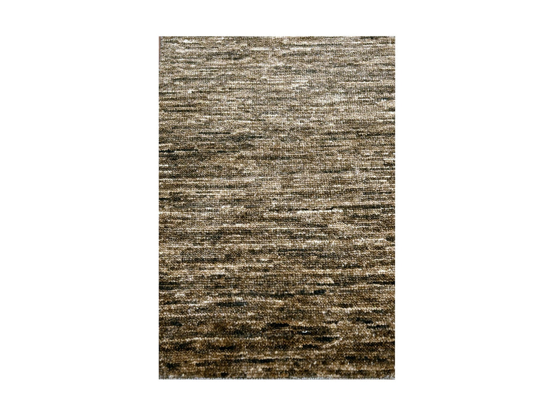 2'0" x 3'0" New Hand Knotted Brown Wool Rectangle Oriental Rug - MOA10276093