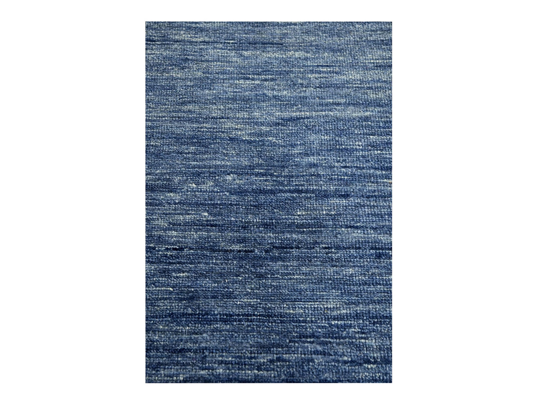 2'0" x 3'0" New Hand Knotted Blue Wool Rectangle Oriental Rug - MOA10276096