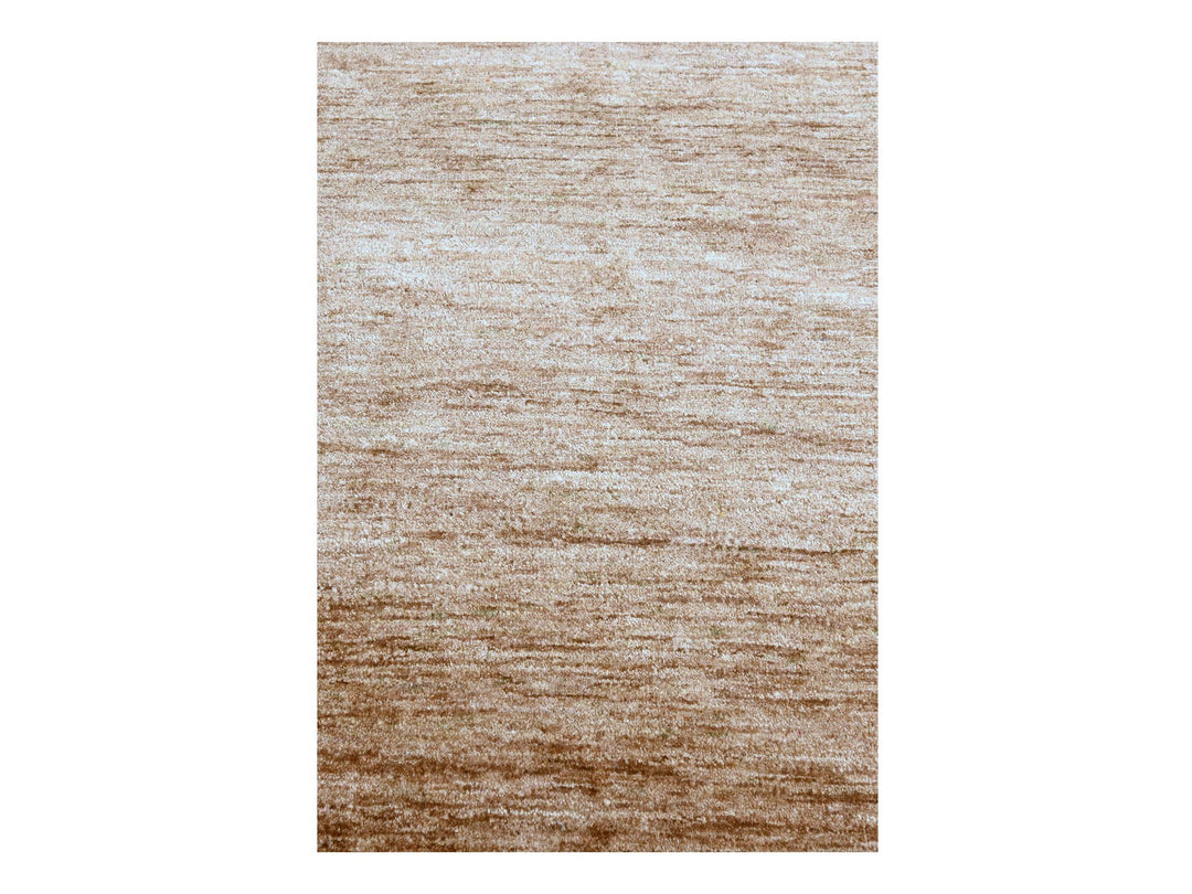 2'0" x 3'0" New Hand Knotted Brown Sari Silk Rectangle Oriental Rug - MOA10276101