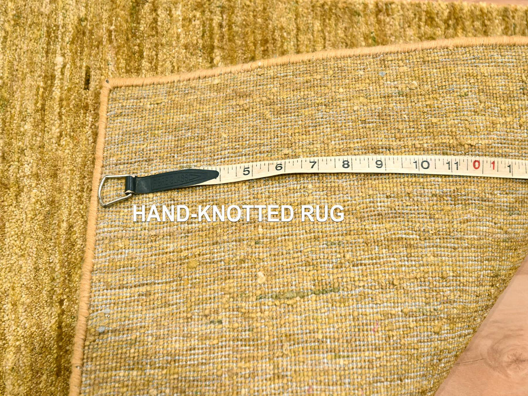 2'0" x 3'0" New Hand Knotted Brown Sari Silk Rectangle Oriental Rug - MOA10276104