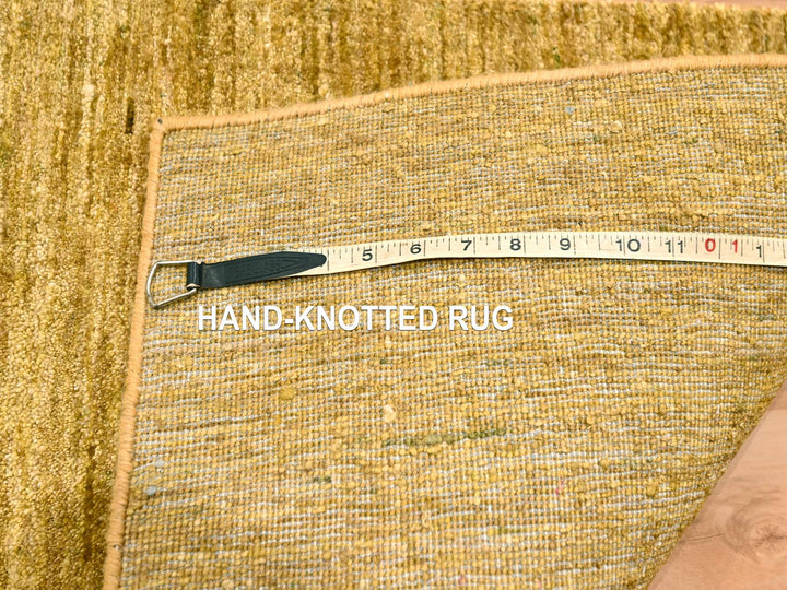 2'0" x 3'0" New Hand Knotted Brown Sari Silk Rectangle Oriental Rug - MOA10276104