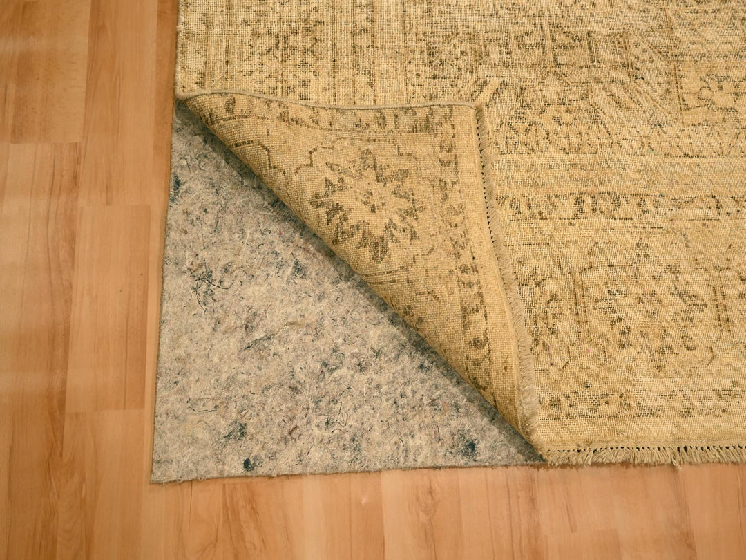 7'9" x 10'3" New Hand Knotted Brown Wool Rectangle Oriental Rug - MOA10276180