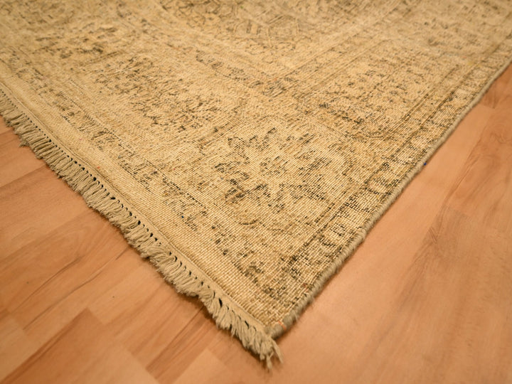 7'9" x 10'3" New Hand Knotted Brown Wool Rectangle Oriental Rug - MOA10276180