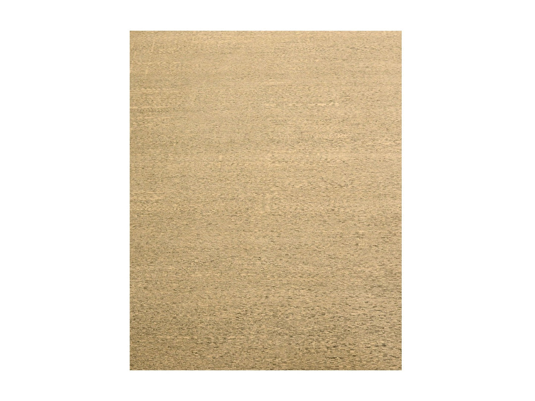 7'9" x 9'7" New Hand Knotted Beige Wool Rectangle Oriental Rug - MOA10276183