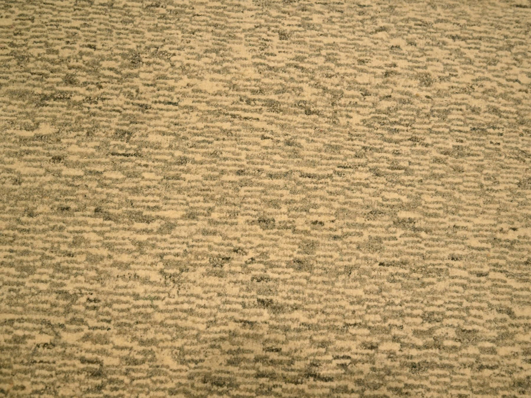 7'9" x 9'7" New Hand Knotted Beige Wool Rectangle Oriental Rug - MOA10276183