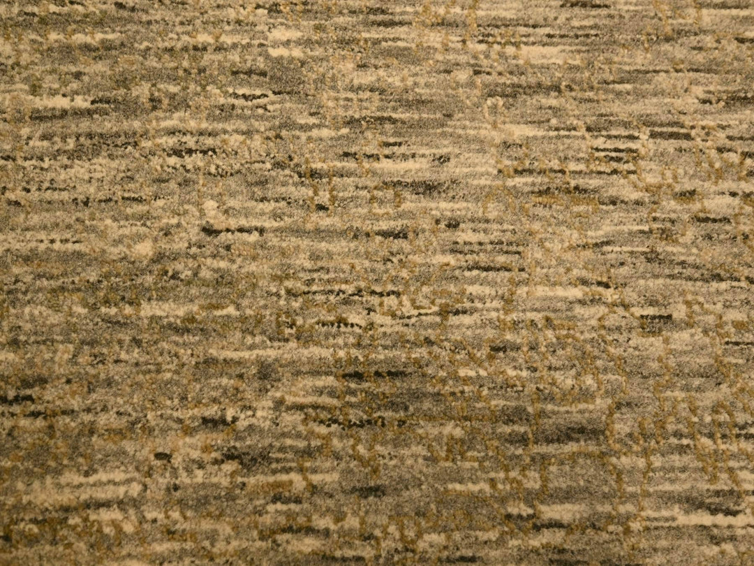 8'10" x 11'10" New Hand Knotted Brown Wool Rectangle Oriental Rug - MOA10276185