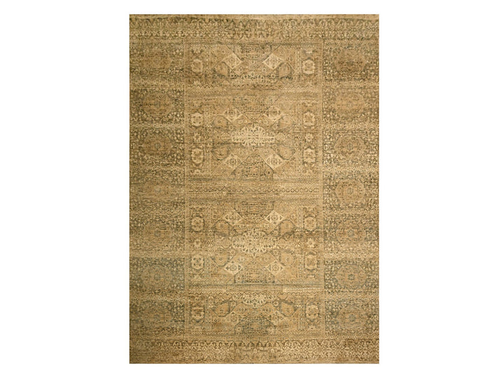 10'0" x 13'8" New Hand Knotted Brown Wool Rectangle Oriental Rug - MOA10276199
