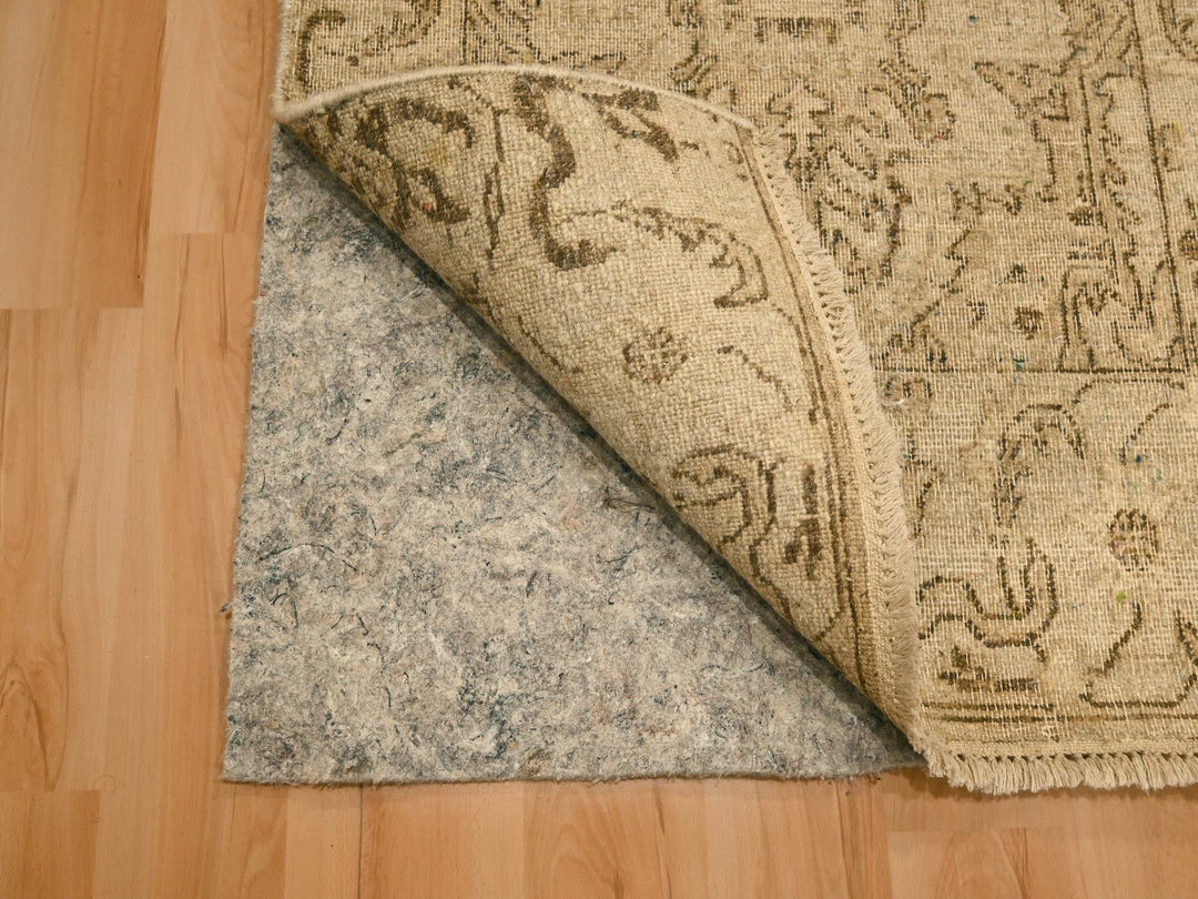 2'4" x 19'11" New Hand Knotted Brown Wool Runner Oriental Rug - MOA10276207