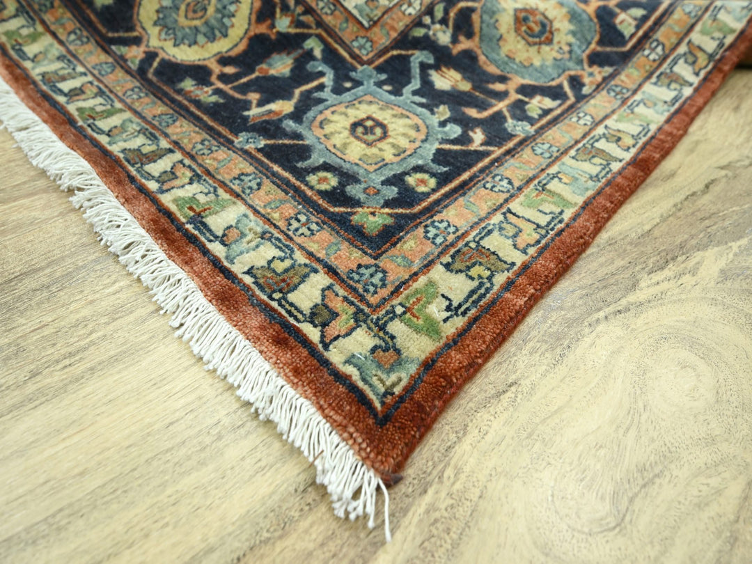 10'0" x 13'10" New Hand Knotted Red Wool Rectangle Oriental Rug - MOA10276226