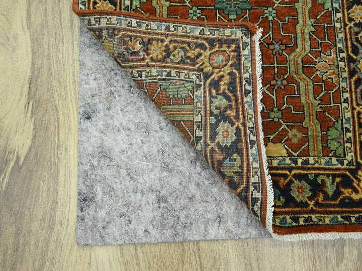 2'6" x 12'0" New Hand Knotted Red Wool Runner Oriental Rug - MOA10276234