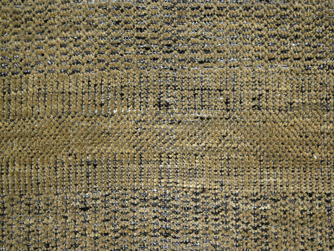 6'0" x 9'2" New Hand Knotted Brown Wool Rectangle Oriental Rug - MOA10276246