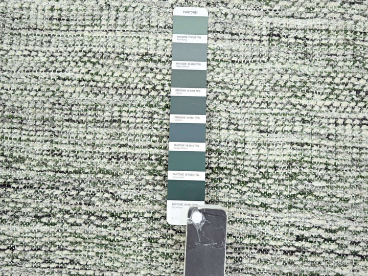 2'6" x 8'0" New Hand Knotted Green Wool Runner Oriental Rug - MOA10276252