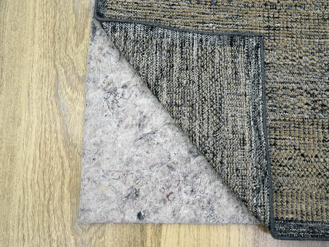 2'6" x 8'0" New Hand Knotted Brown Wool Runner Oriental Rug - MOA10276264