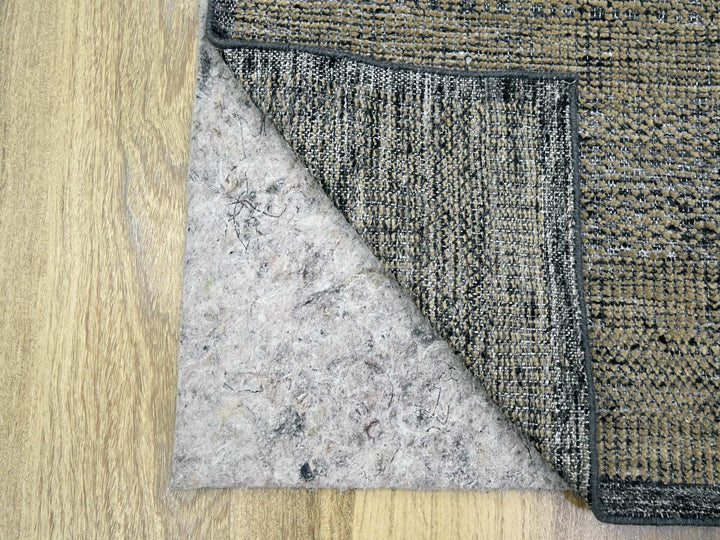 2'6" x 8'0" New Hand Knotted Brown Wool Runner Oriental Rug - MOA10276264