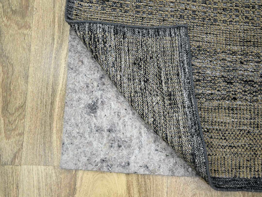 2'6" x 8'0" New Hand Knotted Brown Wool Runner Oriental Rug - MOA10276266