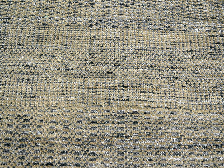 9'1" x 12'3" New Hand Knotted Brown Wool Rectangle Oriental Rug - MOA10276271