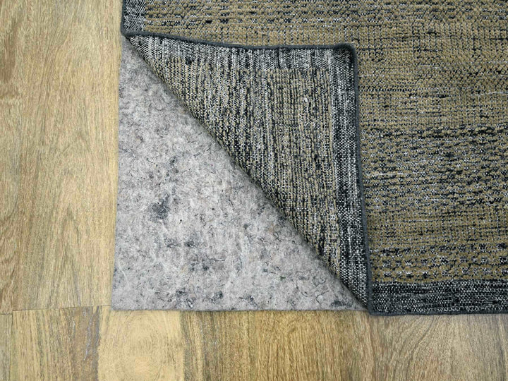 10'0" x 14'0" New Hand Knotted Brown Wool Rectangle Oriental Rug - MOA10276282