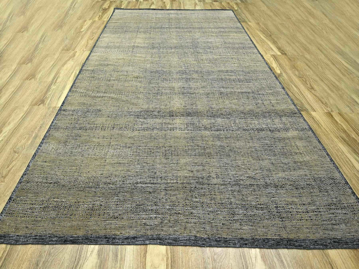 10'0" x 14'0" New Hand Knotted Brown Wool Rectangle Oriental Rug - MOA10276283