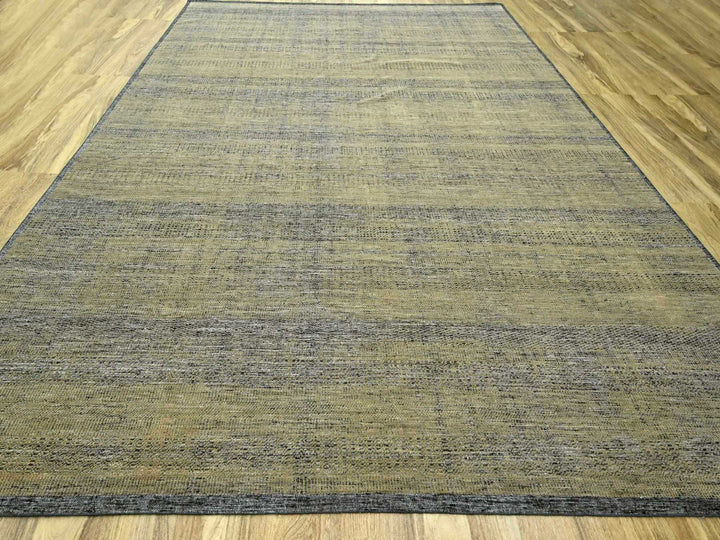 11'10" x 15'0" New Hand Knotted Brown Wool Rectangle Oriental Rug - MOA10276288