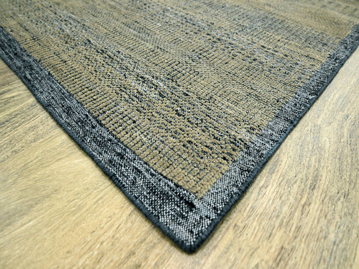 11'10" x 15'0" New Hand Knotted Brown Wool Rectangle Oriental Rug - MOA10276288