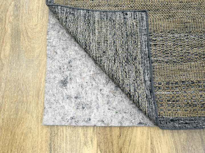 10'0" x 10'0" New Hand Knotted Brown Wool Square Oriental Rug - MOA10276289