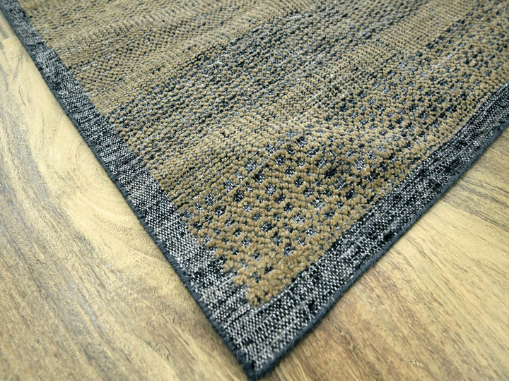 10'0" x 10'0" New Hand Knotted Brown Wool Square Oriental Rug - MOA10276289