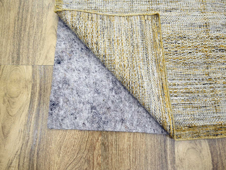 10'0" x 13'10" New Hand Knotted Yellow Wool Rectangle Oriental Rug - MOA10276290