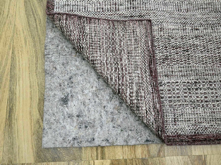 6'0" x 9'0" New Hand Knotted Red Wool Rectangle Oriental Rug - MOA10276293
