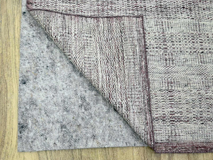 9'0" x 12'0" New Hand Knotted Red Wool Rectangle Oriental Rug - MOA10276297