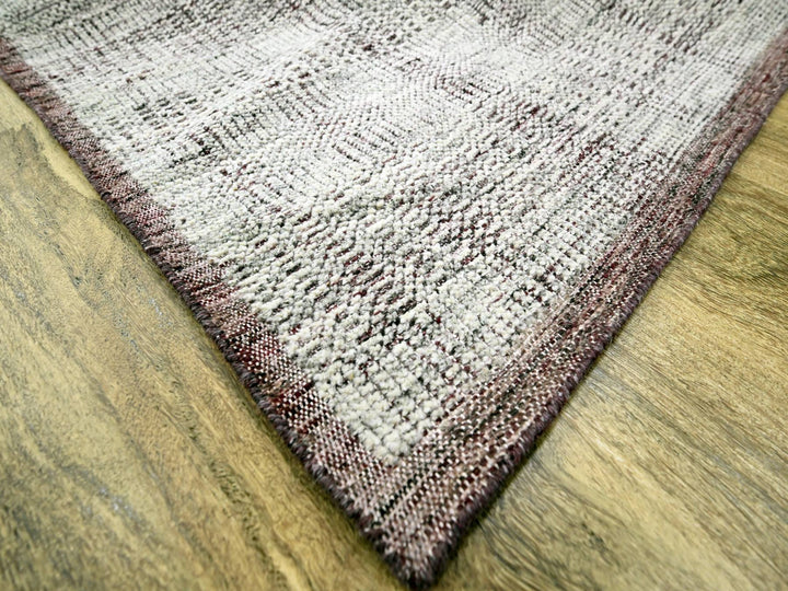 9'0" x 12'0" New Hand Knotted Red Wool Rectangle Oriental Rug - MOA10276297