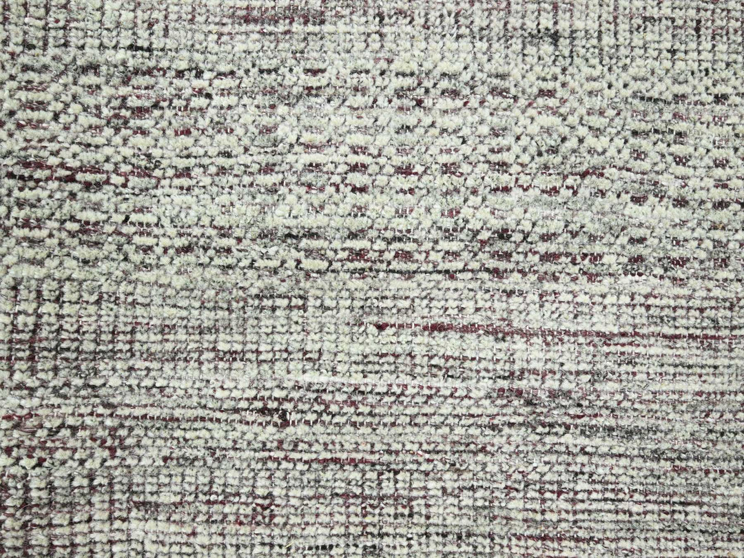 9'0" x 12'0" New Hand Knotted Red Wool Rectangle Oriental Rug - MOA10276297