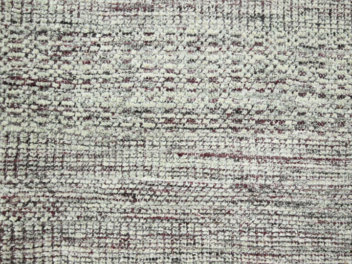 9'0" x 12'0" New Hand Knotted Red Wool Rectangle Oriental Rug - MOA10276297