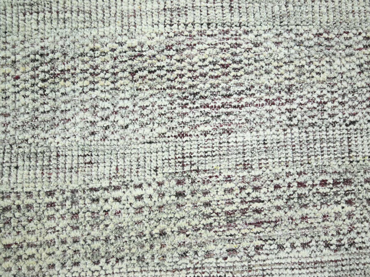 7'11" x 10'0" New Hand Knotted Red Wool Rectangle Oriental Rug - MOA10276299