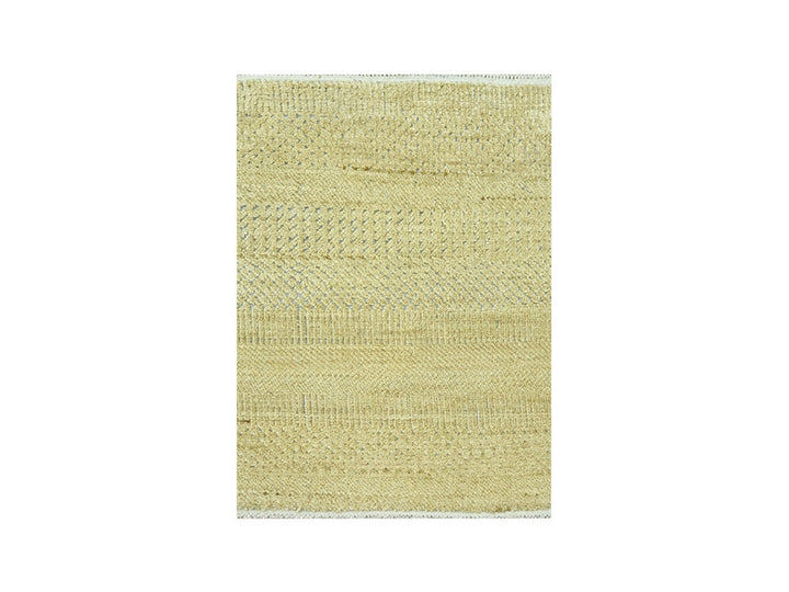 2'0" x 2'0" New Hand Knotted Brown Wool & Silk Square Oriental Rug - MOA10276353